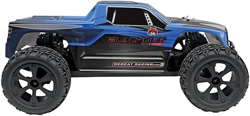 Miniatura 10 de Redcat Racing Blackout XTE Pro 110Escala Monster Truck sin escobillas con electrónica impermeable Azul