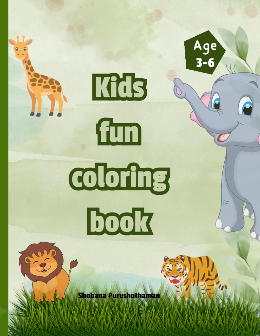 Kids fun coloring book