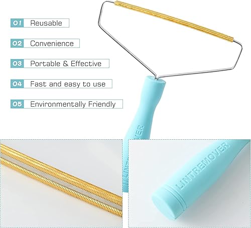 Miniatura 3 de Removedor de pelo de mascotas removedor de pelo de perro para sofá rascador de alfombras herramienta de eliminación de pelo para muebles cepillo