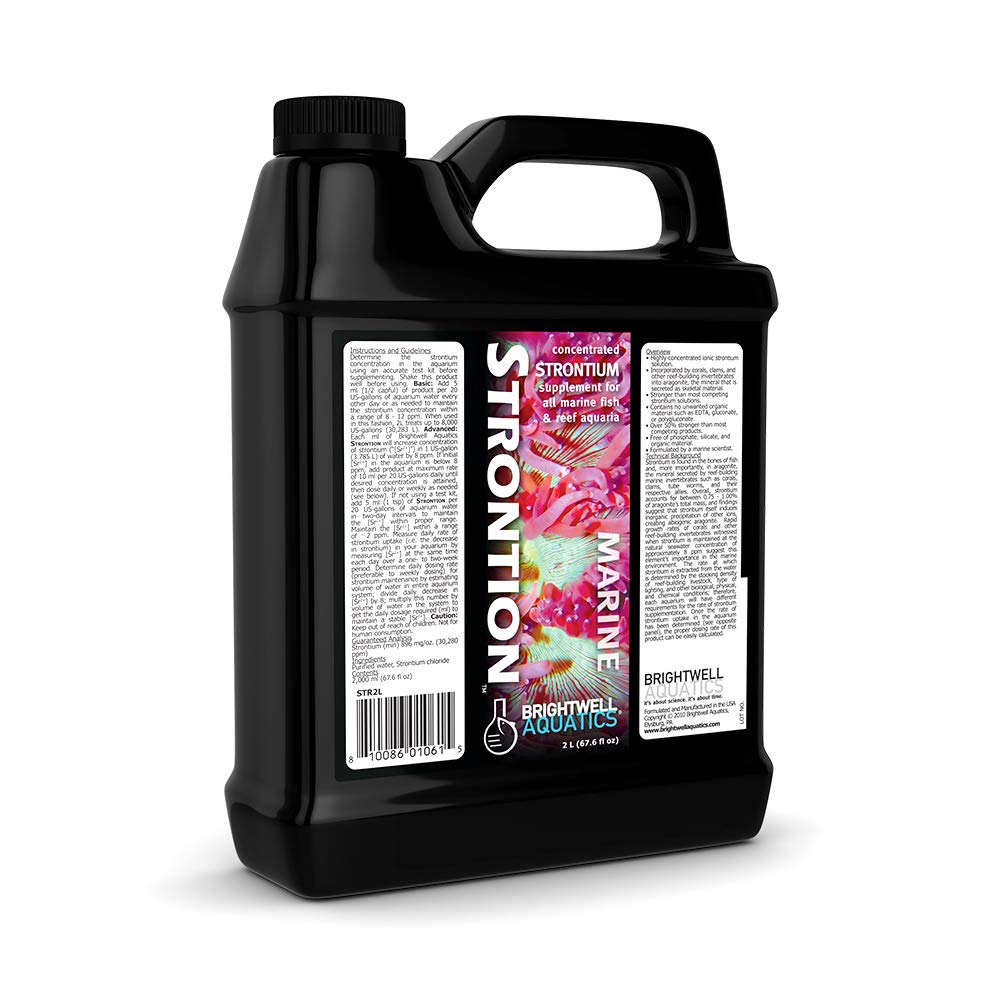 Brightwell Aquatics STR2L Strontium Supplement for Marine &