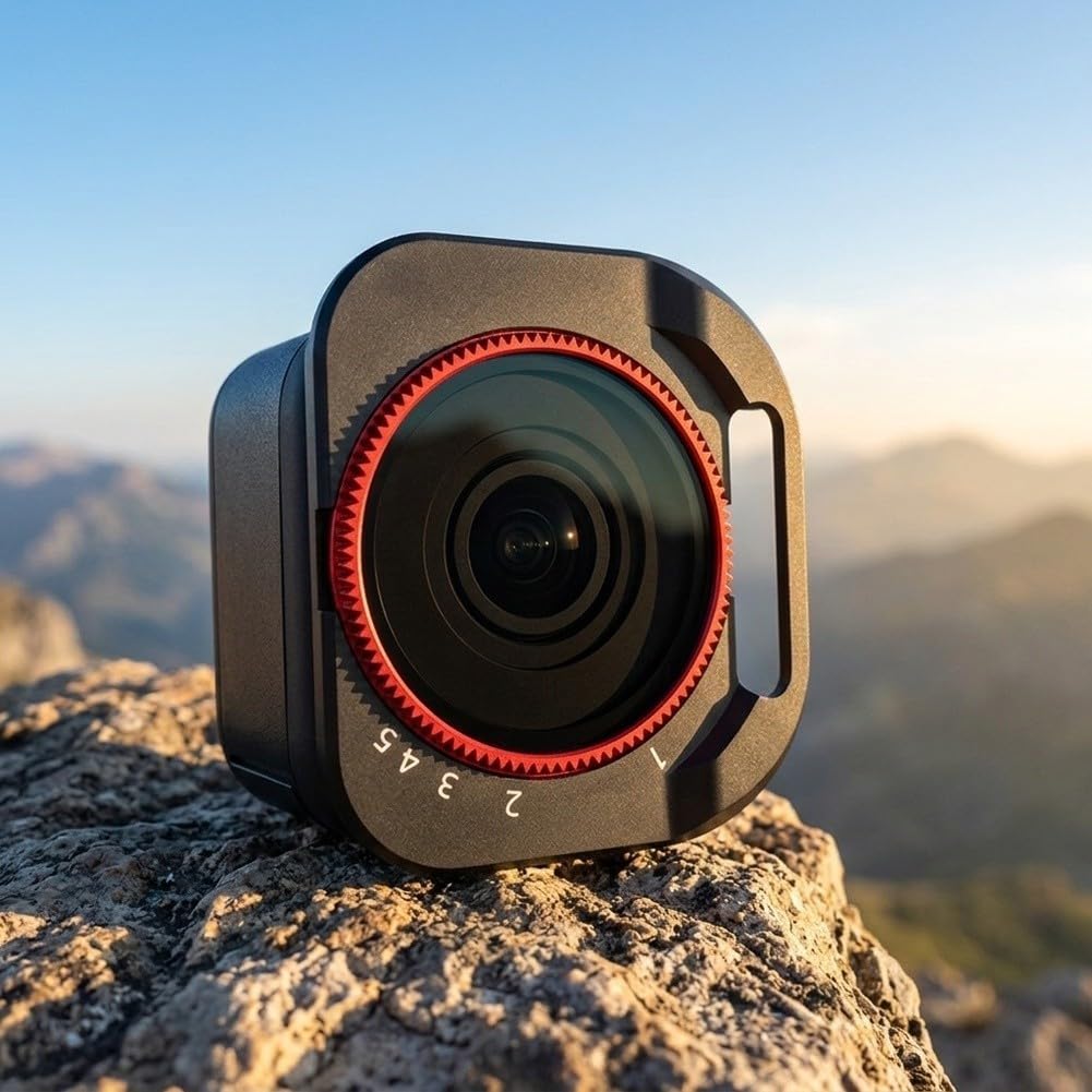 Para Insta360 para Luna Pro UV Filtro Lente Protección Vidrio para (3