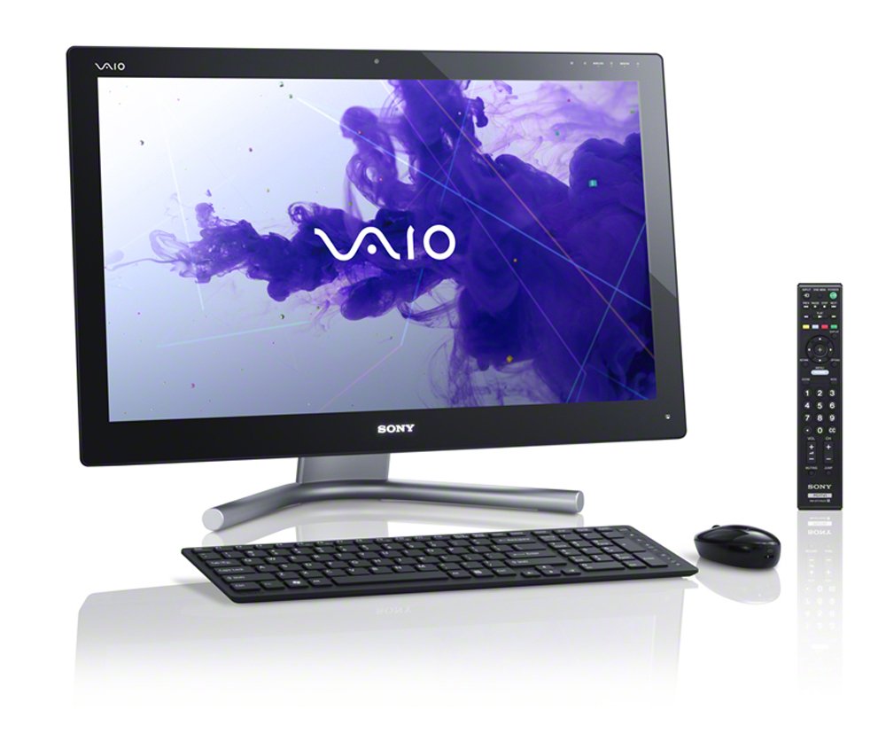 Sony VAIO VPCL2390X 24" Black All-in-One PC / 2TB Hard Drive / Intel Core i7 2.50GHz with TURBO BOOST up to 3.50GHz / 6 GB RAM memory / TOUCHSCREEN / HDMI in-out / Full HD 1080p 1920x1080 LED display / Bluetooth / WiFi / Windows 7 Pro 64Bit / Touch Screen / Wireless mouse & keyboard