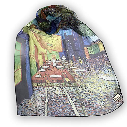 Preisvergleich Produktbild all sas Pasmina Seidentuch Van Gogh / Kaffeeterrasse