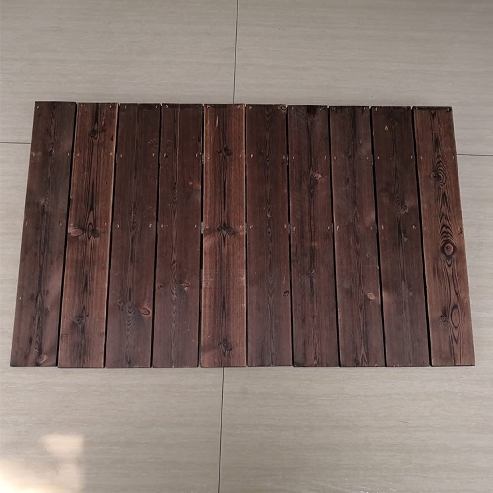 Rampa de umbral de Puerta EMISOO, rampa de Entrada de Madera Maciza, rampa de acera para Silla de Ruedas, rampa de Acceso portátil para Bicicleta y Motocicleta, 10/18/20/25 cm de a