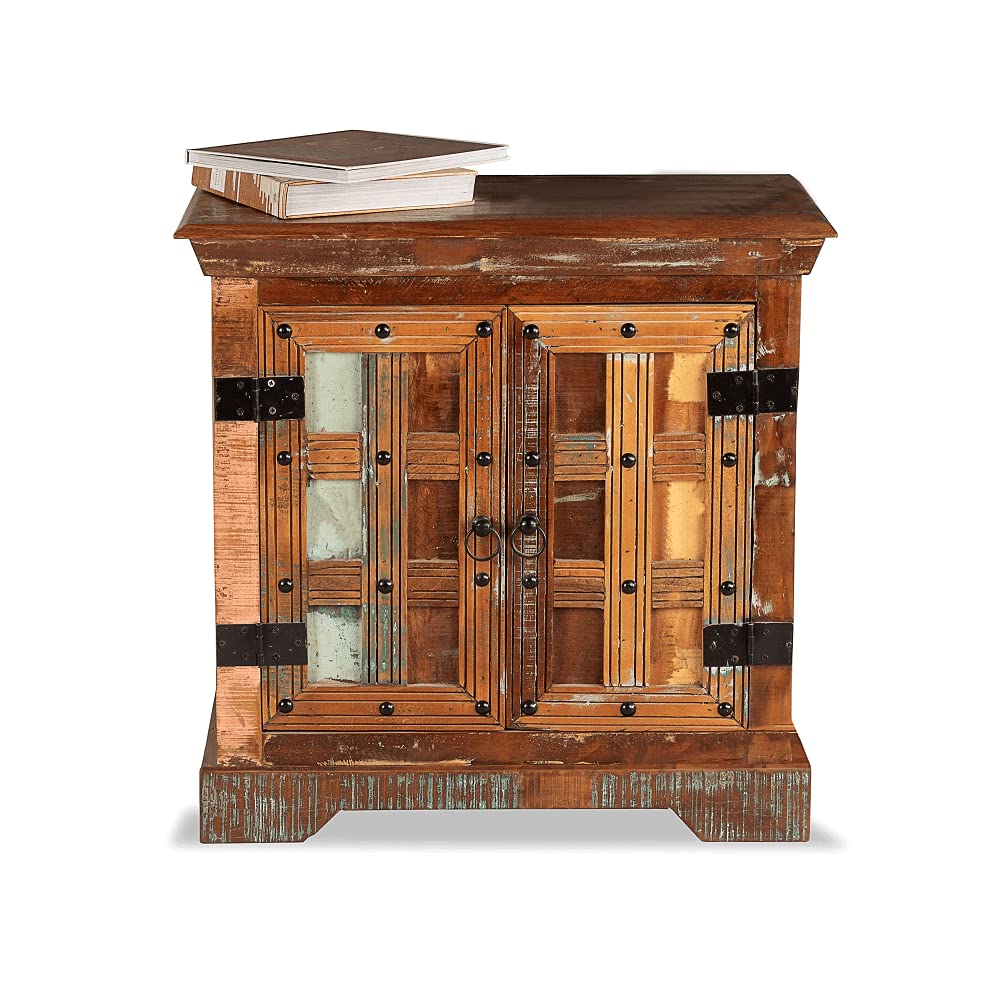 Home Glamour Reclaimed Richard 12 Cabinet