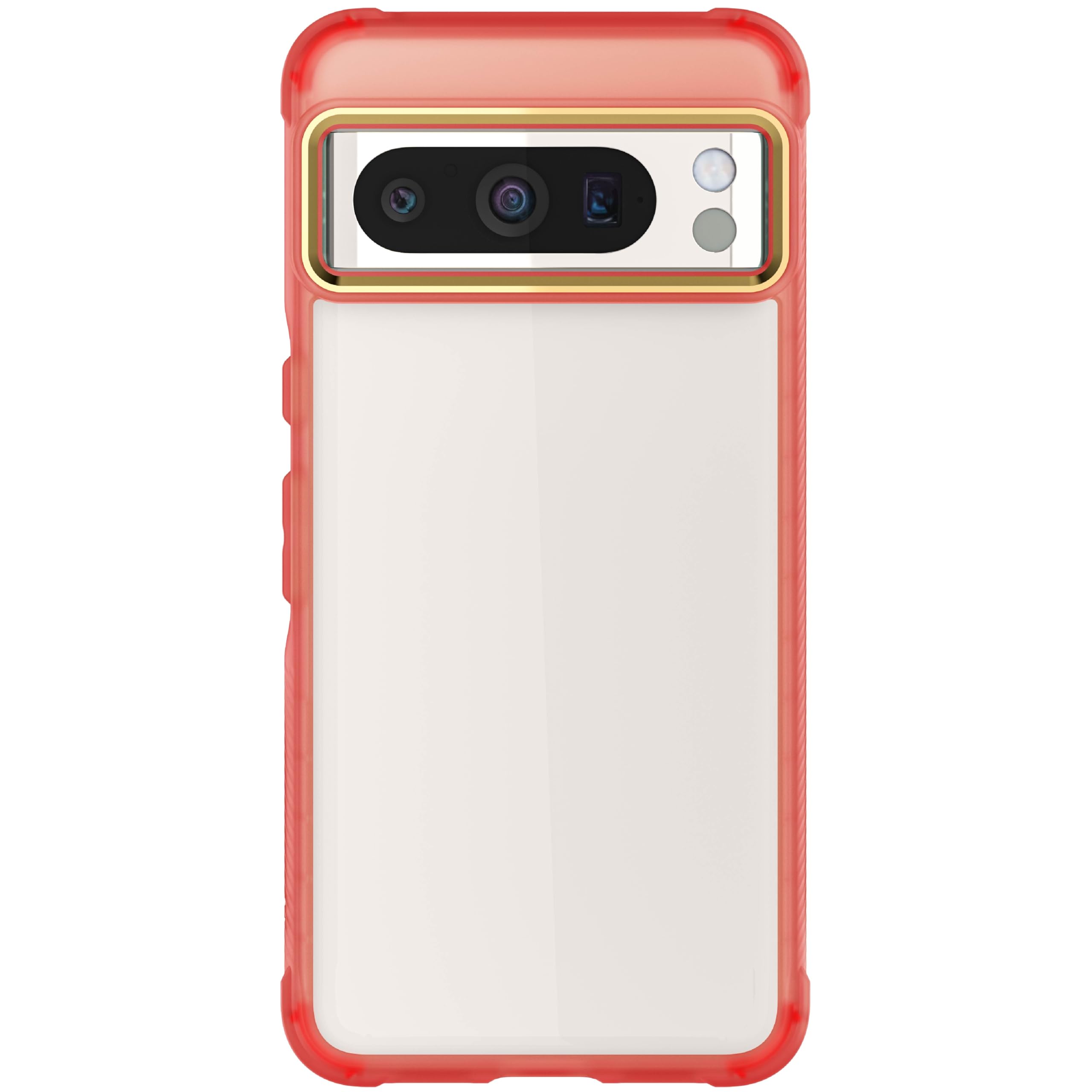 Ghostek Covert Google Pixel 8 Pro Case - Compatible with Wireless Charging, Anti-Scratch Clear Hard Back, Shockproof Phone Cover (6.7 Inch, Pink)