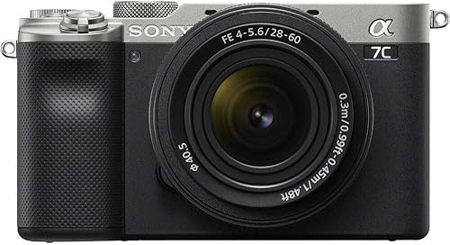 Miniatura 2 de Sony Alpha a7C Mirrorless Digital Camera with 28-60mm Lens (Silver) ILCE7CL/S + 4K Monitor + Headphones + Pro Mic + 2 x 64GB Memory Card + 3 x