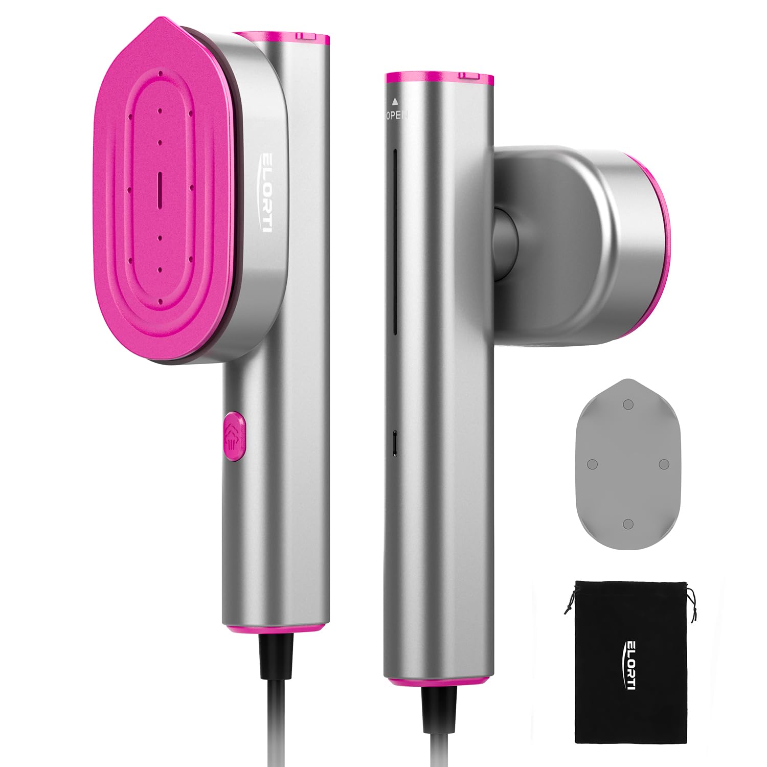 Mini défroisseur vapeur portable vêtements 2 en 1 1200W appareil voyage