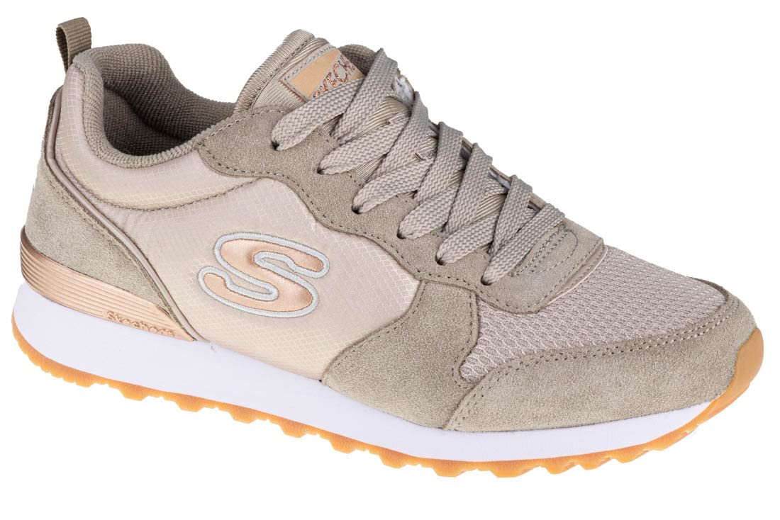 Skechers Women's OG 85-Gold'n Gurl Sports Shoes, Beige, 7 UK