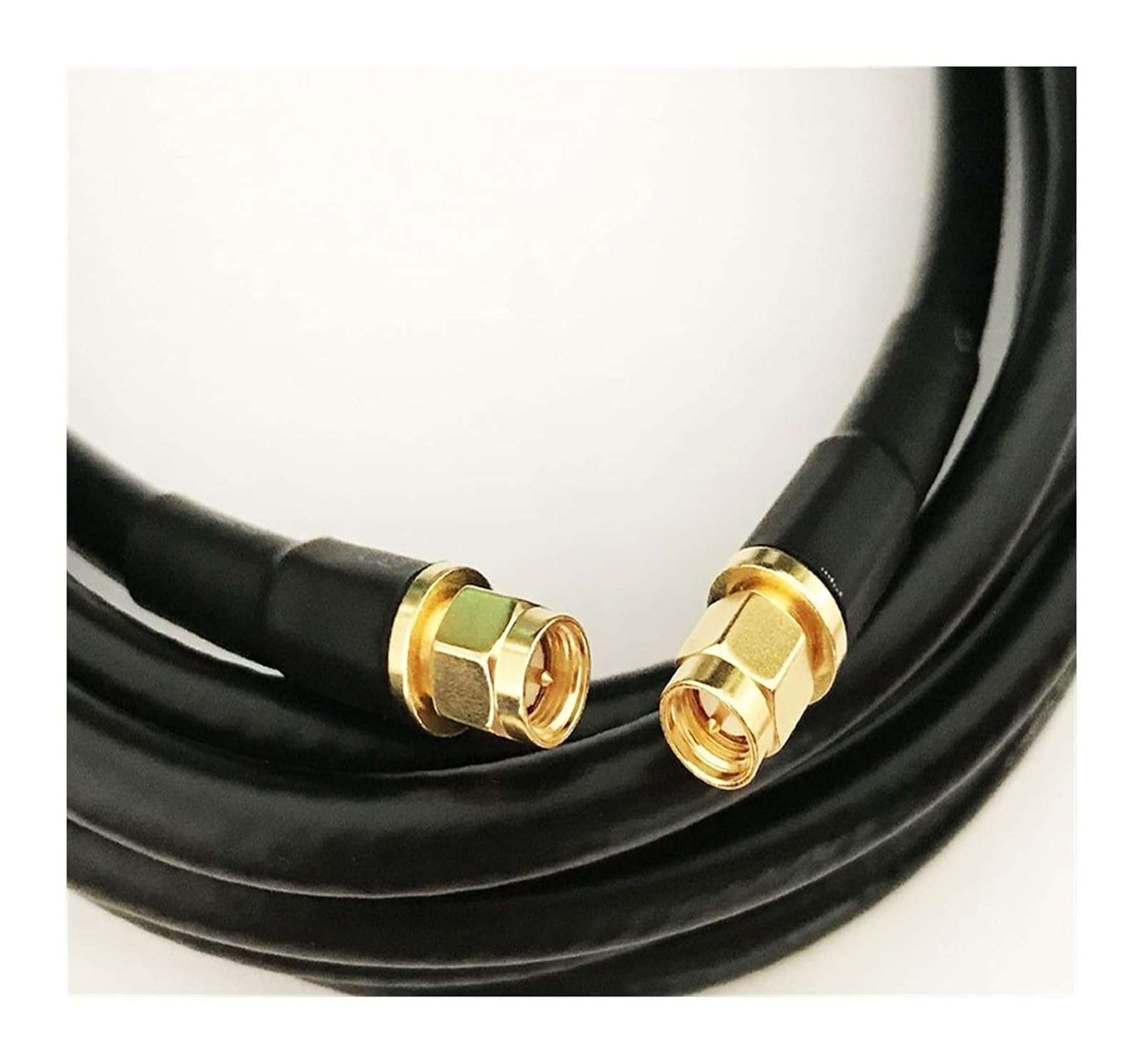 Conector macho a macho multiusos 5D-FB 50-5 Cable adaptador de Cable Coaxial 50Ohm 1/2/300cm 5m 10m 15m(2m)