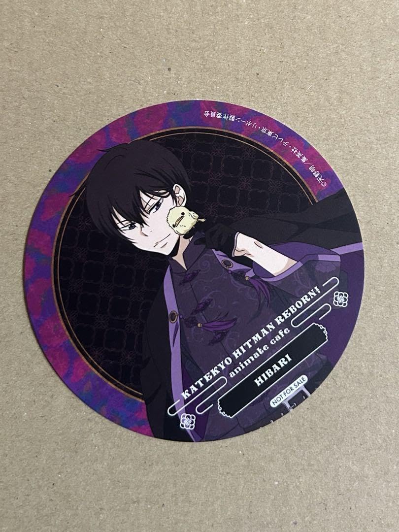 家庭教師ヒットマンREBORN! 原作 コースター ディーノ 雲雀恭弥 家庭教師ヒットマンREBORN! 原作 コースター ディーノ 雲雀恭弥