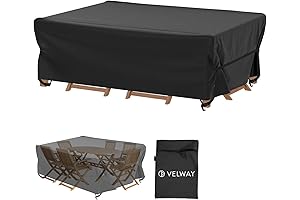 Velway Patio Table Chair Cover: Ultimate Protection for Your Outdoor Oasis