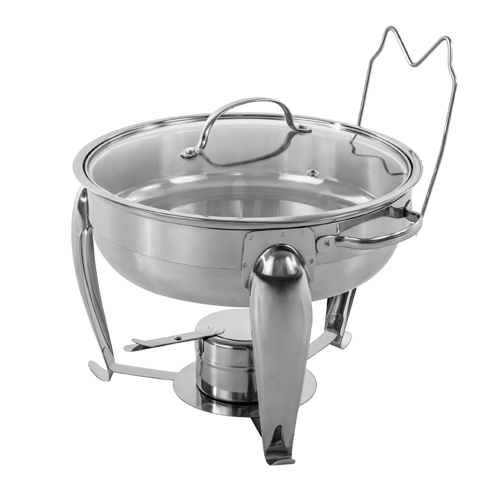 Chafing Dish, 4.23Qt Chafing Dish, scalda buffet, server a buffet e scalda per catering commerciale, buffet, catering, feste, matrimoni, banchetti