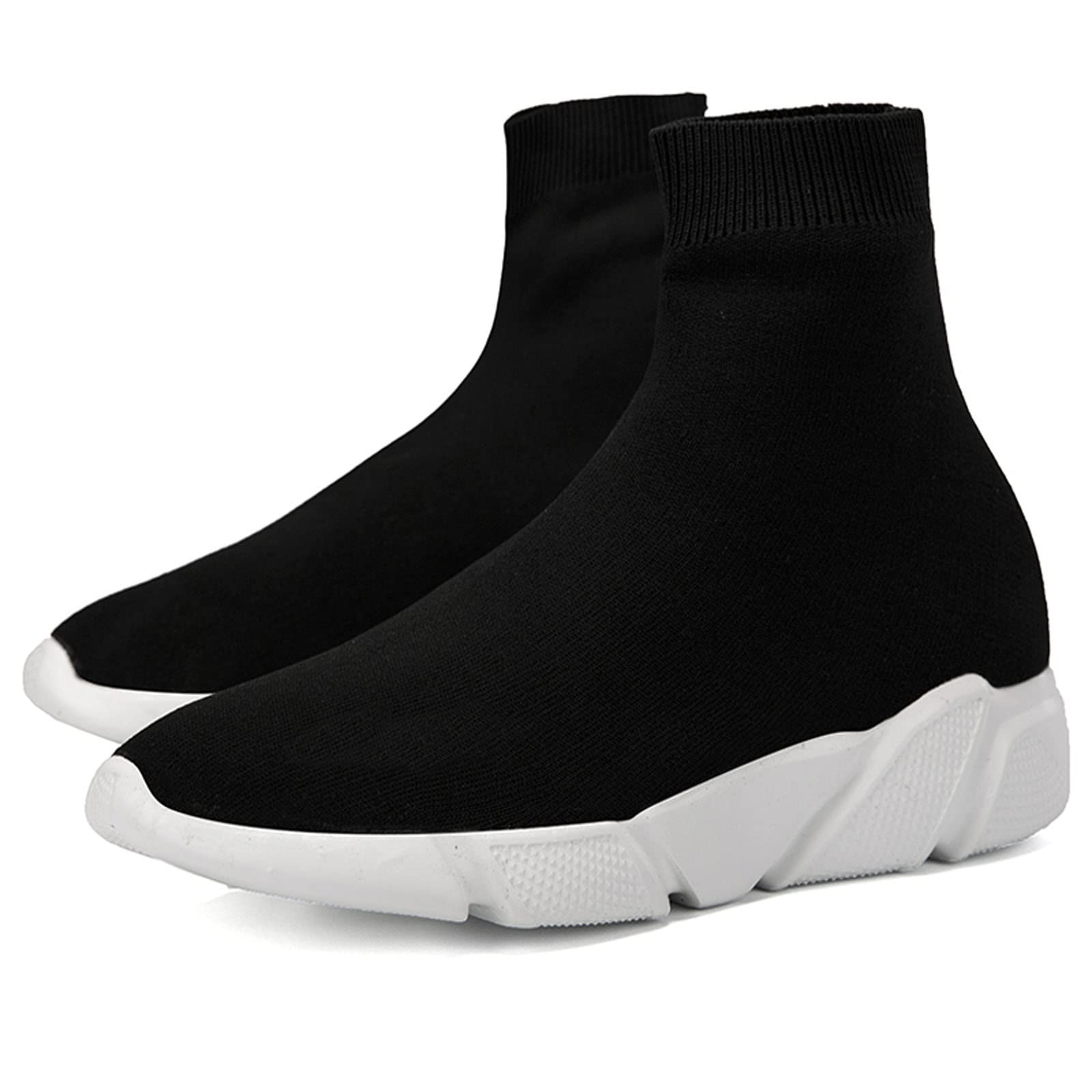 CERYTHRINA Męskie i damskie buty sportowe z siateczki, na czas wolny, lekkie, oddychające, wygodne, do chodzenia, do biegania, na czas wolny, do biegania po ulicy, na wędrówki, do treningu, joggingu, aktywności na świeżym powietrzu, do biegania, Czarny bi
