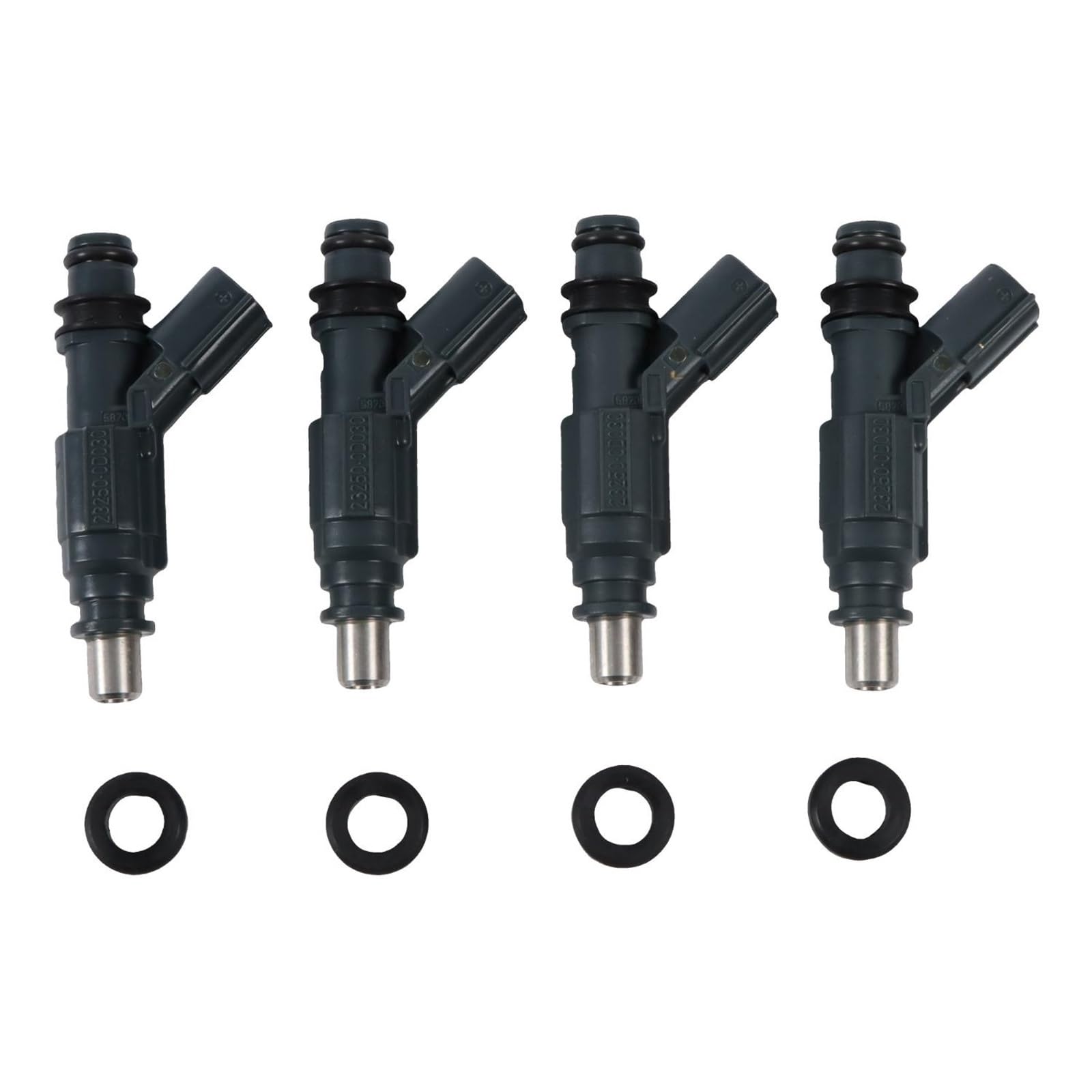 dysza wtryskiwacza paliwa Do Toyota Do ZZE12/E141/ZZE150/F8 4 sztuk wtryskiwacze paliwa 23250-0D030 23209-0D030 0280156019 232500D030 części wtryskiwaczy paliwa samochodowego