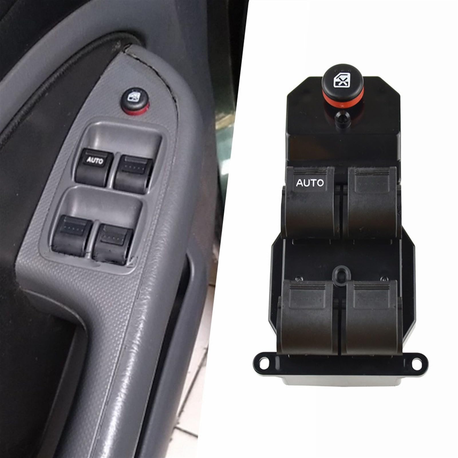 Elevador de interruptor de coche Para Civic para CRV 2001 2002 2003 2004 2005 Botón de interruptor ventana eléctrica coche izquierdo 35760S9AG042