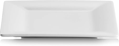 Miniatura 3 de 10 Strawberry Street Plato de ensalada cuadrado de 7.5 pulgadas, juego de 12