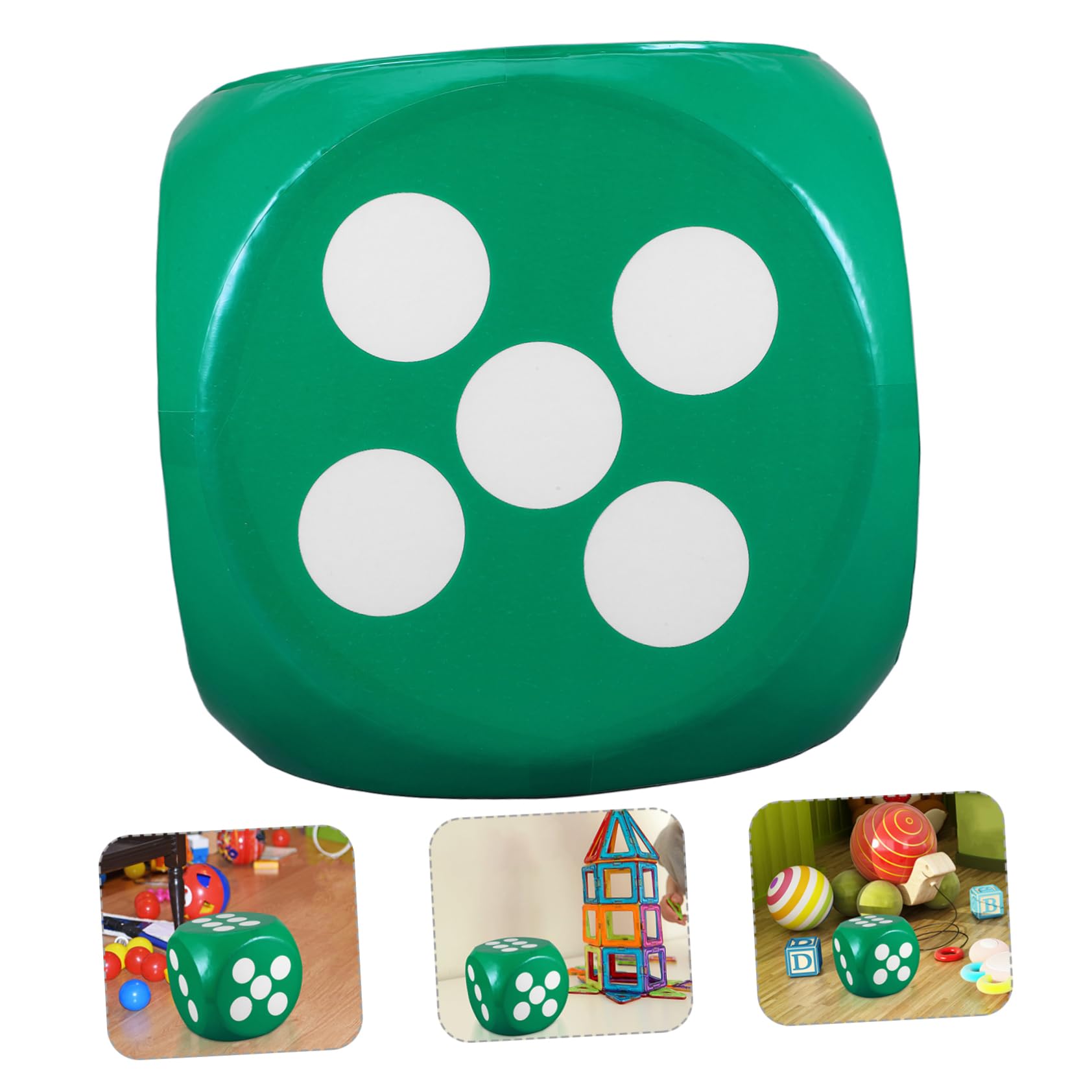 Dados de Espuma Gigante Suave de 12 Pulgadas para Juegos de Fiesta y Actividades al Aire Libre Bordes Redondeados y Material Liviano Seguro para Niños
