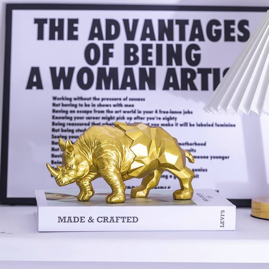 銅製 泥金 犀牛 置物 賞物 極細工 美術品 極美品 24cm x 高11cm 銅製 泥金 犀牛 置物 賞物 極細工 美術品 極美品 24cm x 高11cm