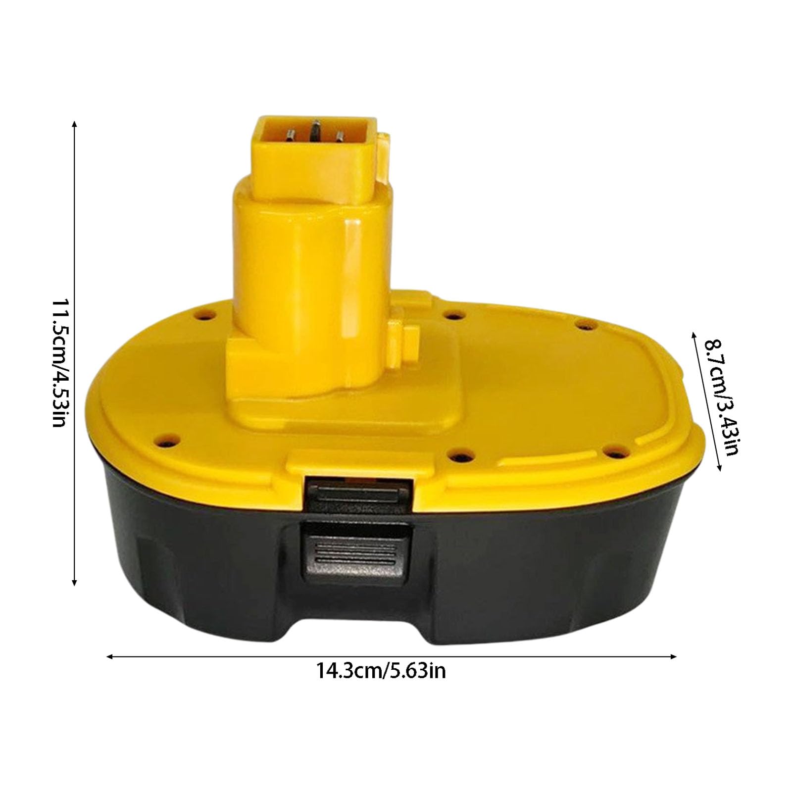 Chargeurs pour batteries d'outils électriques de 7, 2 V à 18 V
