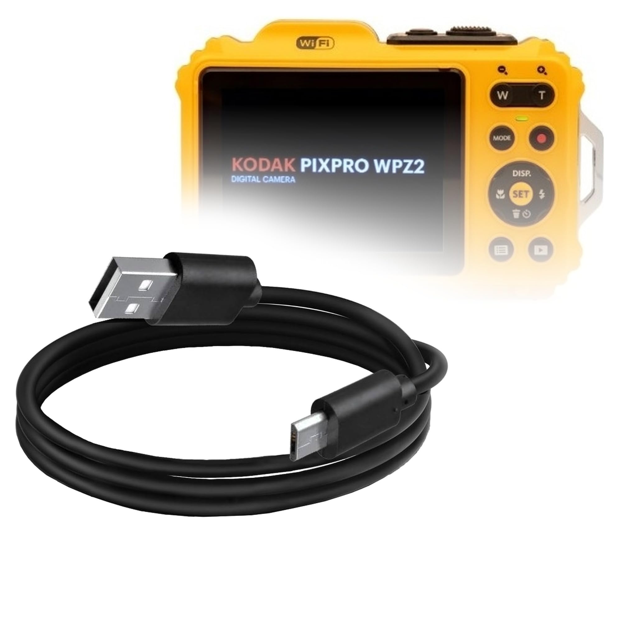 Amazon.com : BoxWave Cable Compatible with Kodak PixPro WPZ2