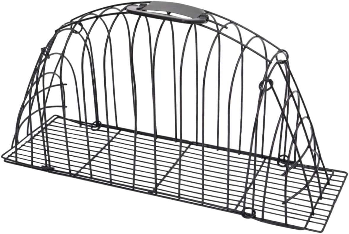 Cat Shower Cage Stainless Steel Mesh Cat Grooming Cage for Bathing and