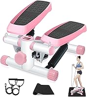 Vista 1 de Mini steppers para ejercicio, máquina de pasos para ejercicio para el hogar, mini escalera, mini escalera, paso a paso hidráulico de entrenamiento