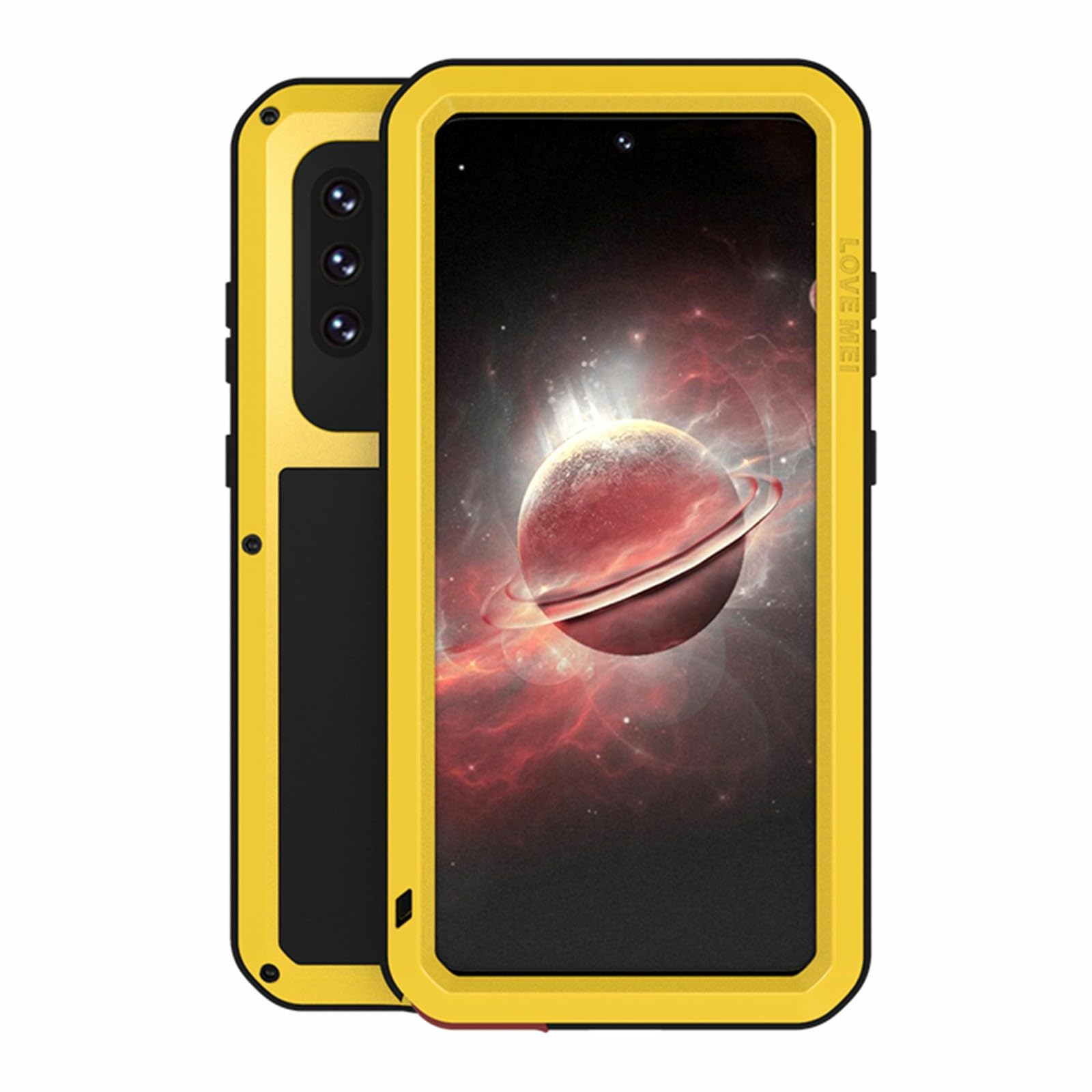 Coque Samsung S24 Plus silicone rigide antichoc jaune pastel - 8