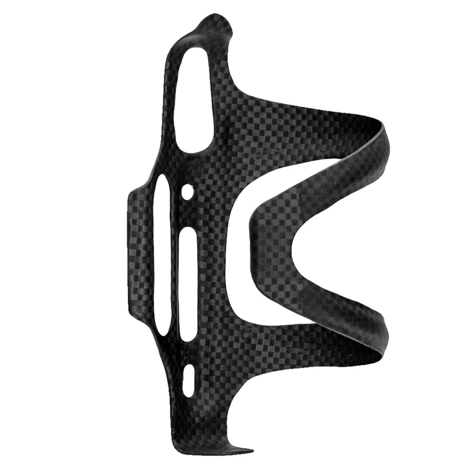 Portabotellas de agua para bicicleta, soporte completo de fibra de carbono para bicicletas de carretera MTB, para bicicleta de montaña (izquierda)