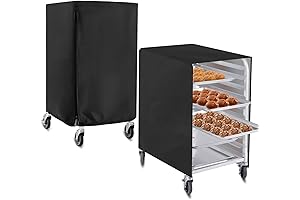 POMER Clothes Storage Rack with Cover 20.86" Lx26.77" Wx32 H, High Density Waterproof and Dustproof