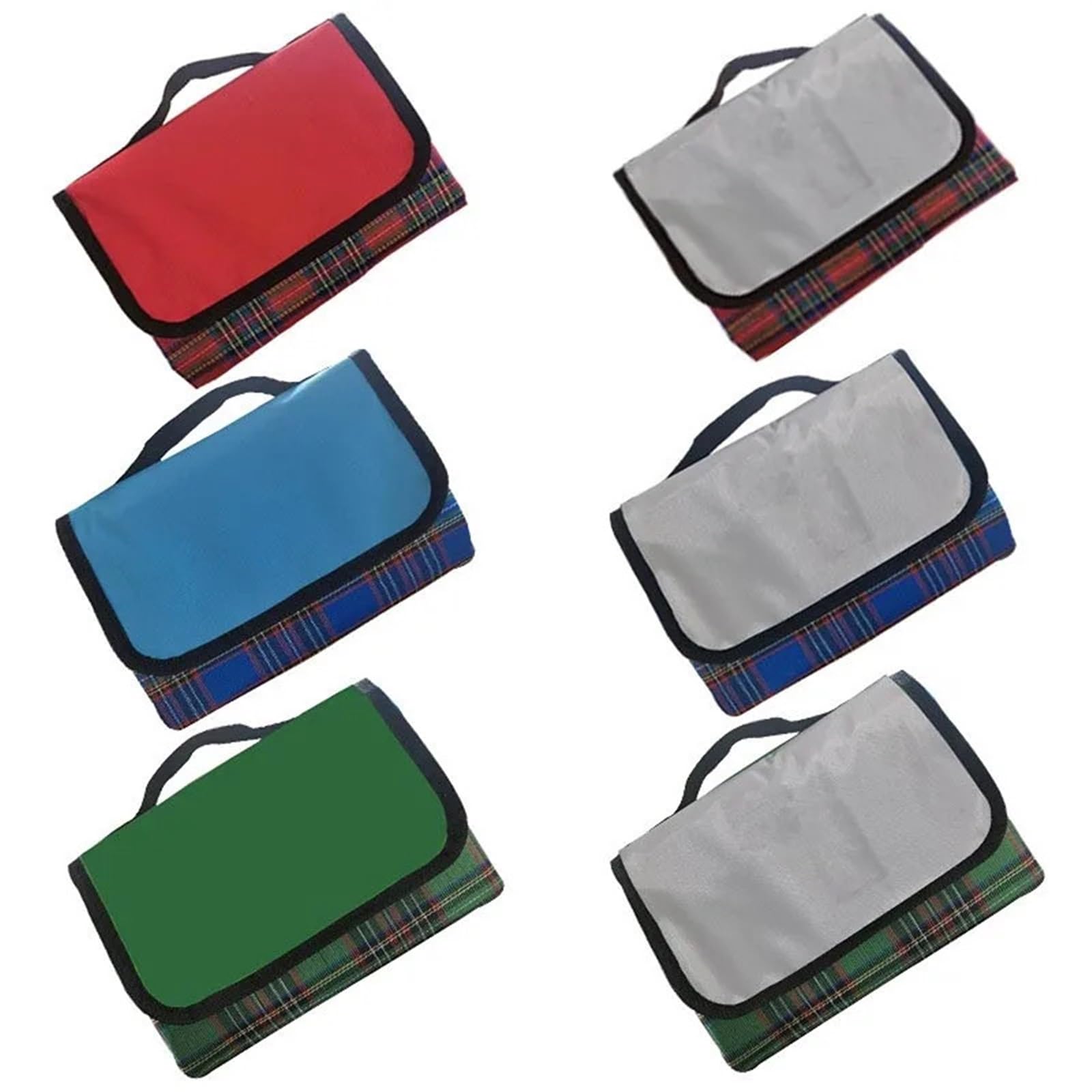 Alfombras de Picnic, alfombras de Campamento, Esterilla de Picnic Plegable Impermeable for Acampar al Aire Libre, Playa, Dormir, Multicolor, Varios tamaños(Rosso,150 x 180 cm (Square))