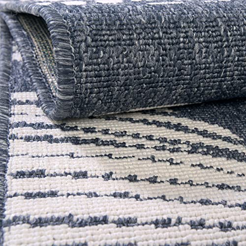 Tapete decorativo Unique Loom 160x244 cm azul miniatura 6