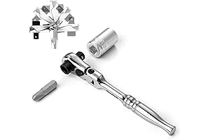 DURATECH Flex Head 1/4" Drive Ratchet Tool Set