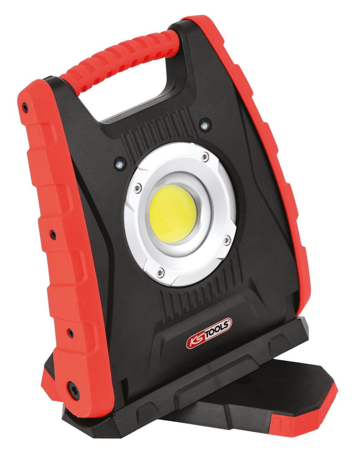 Kstools - Proiettore mobile a LED, 10 W, 1000 lumen, ricaricabile