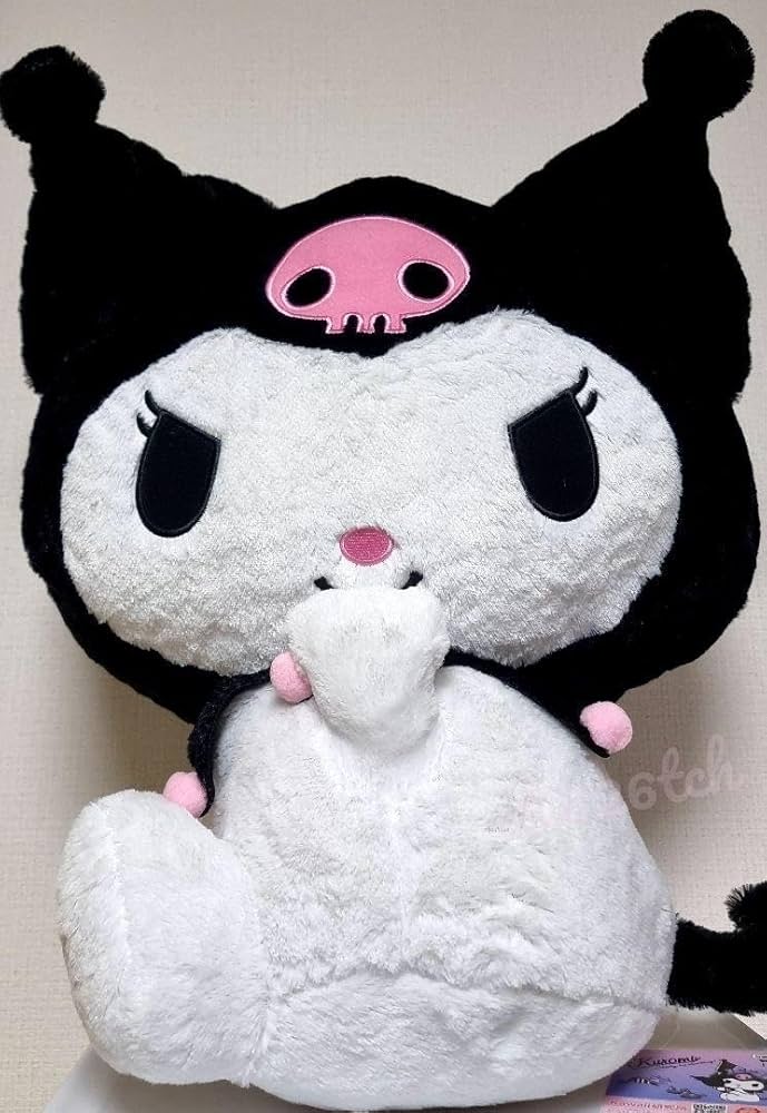 Amazon.co.jp: クロミちゃん 特大 BIG ぬいぐるみ : おもちゃ