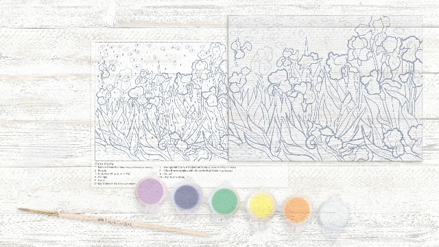 Amazon.com: Faber-Castell Museum Series Paint by Numbers - Claude