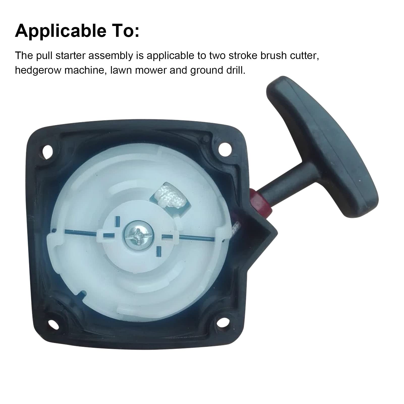 Starter Avviamento A Strappo Per Decespugliatore - Gruppo Avviamento Universale Per Motori 2 Tempi 99-139cc - Foto 13