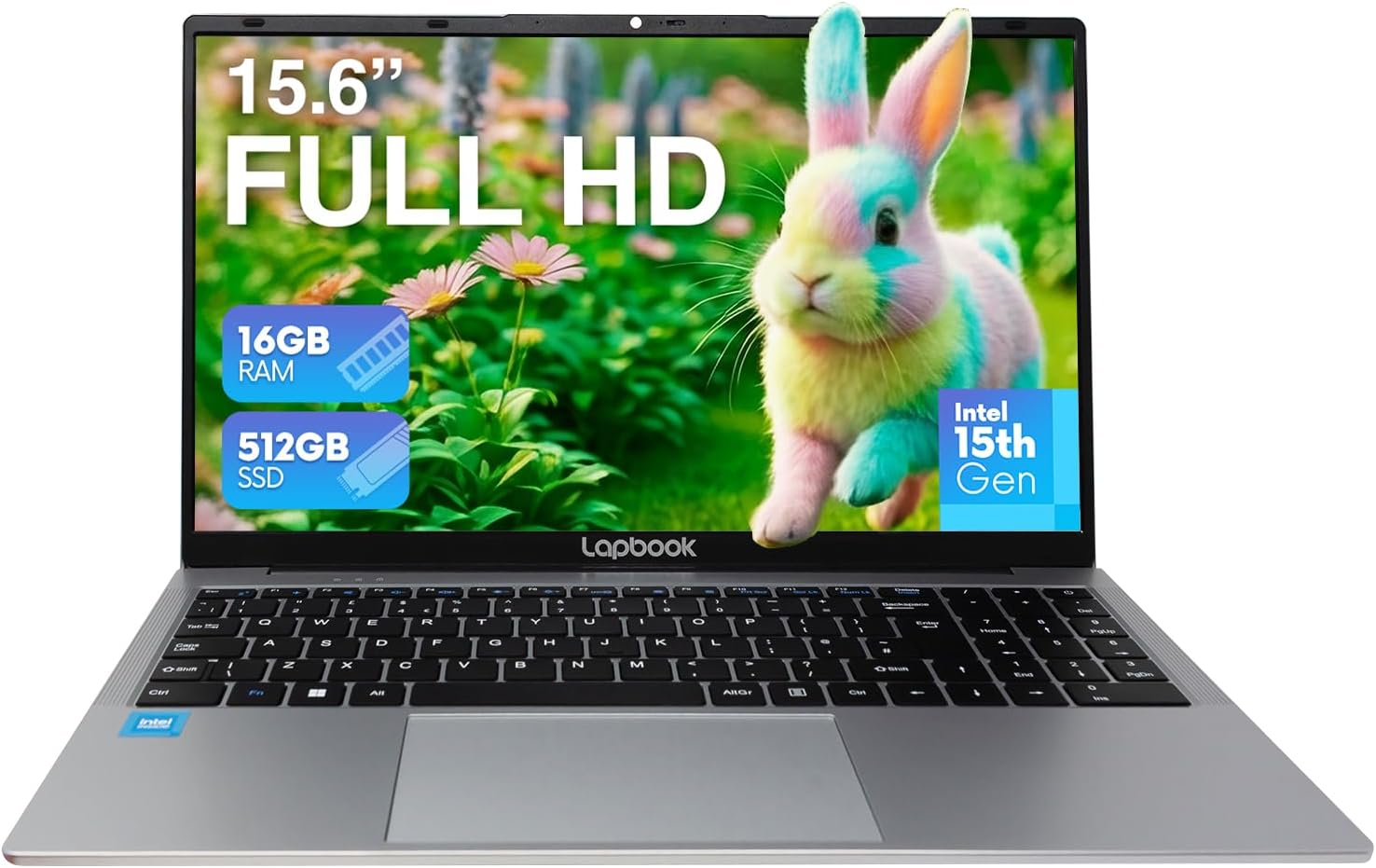 15.6″ Full HD Laptop –...