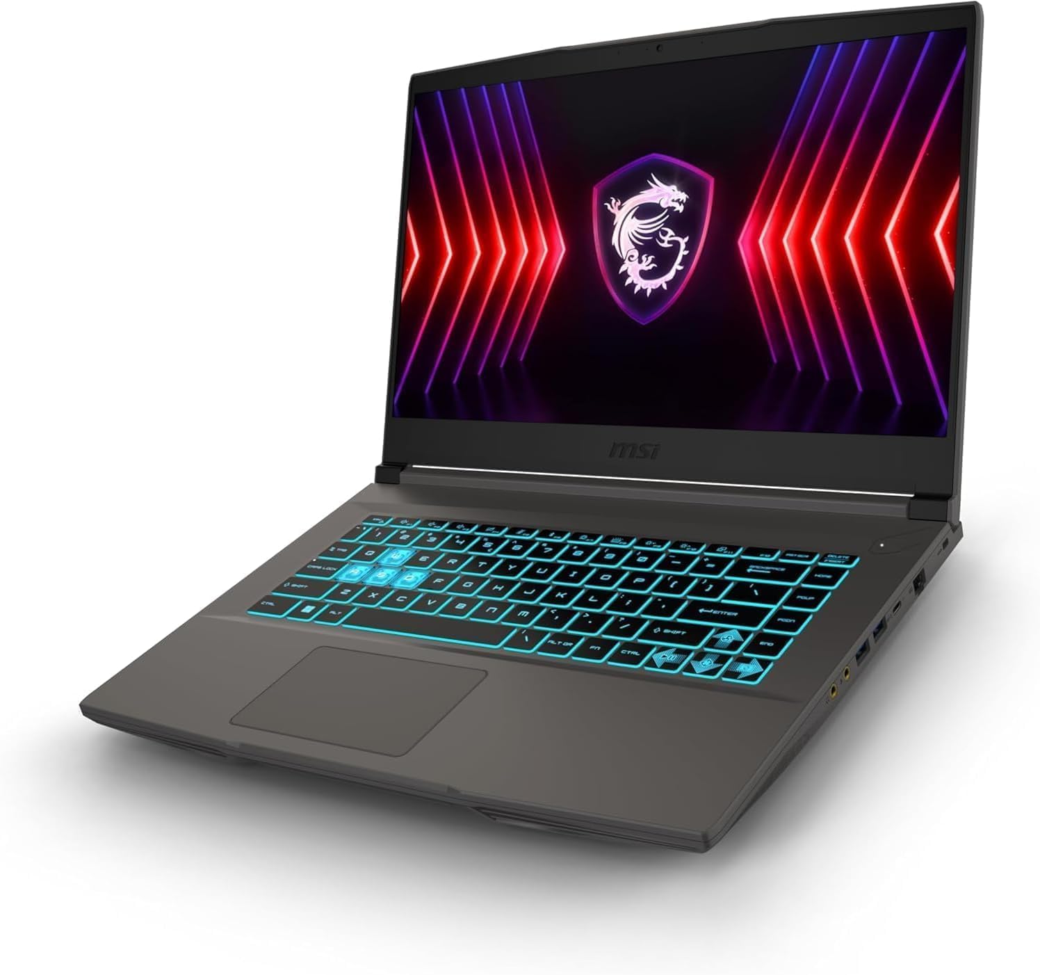 MSI Thin 15 B13UC Laptop, Intel Core i7-13620H, Display 39,6 cm (15,6") IPS 144Hz, 32GB DDR4, 1TB NVMe SSD, GeForce RTX 3050 4GB, Grigio, Notebook Gaming con Windows 11 Pro