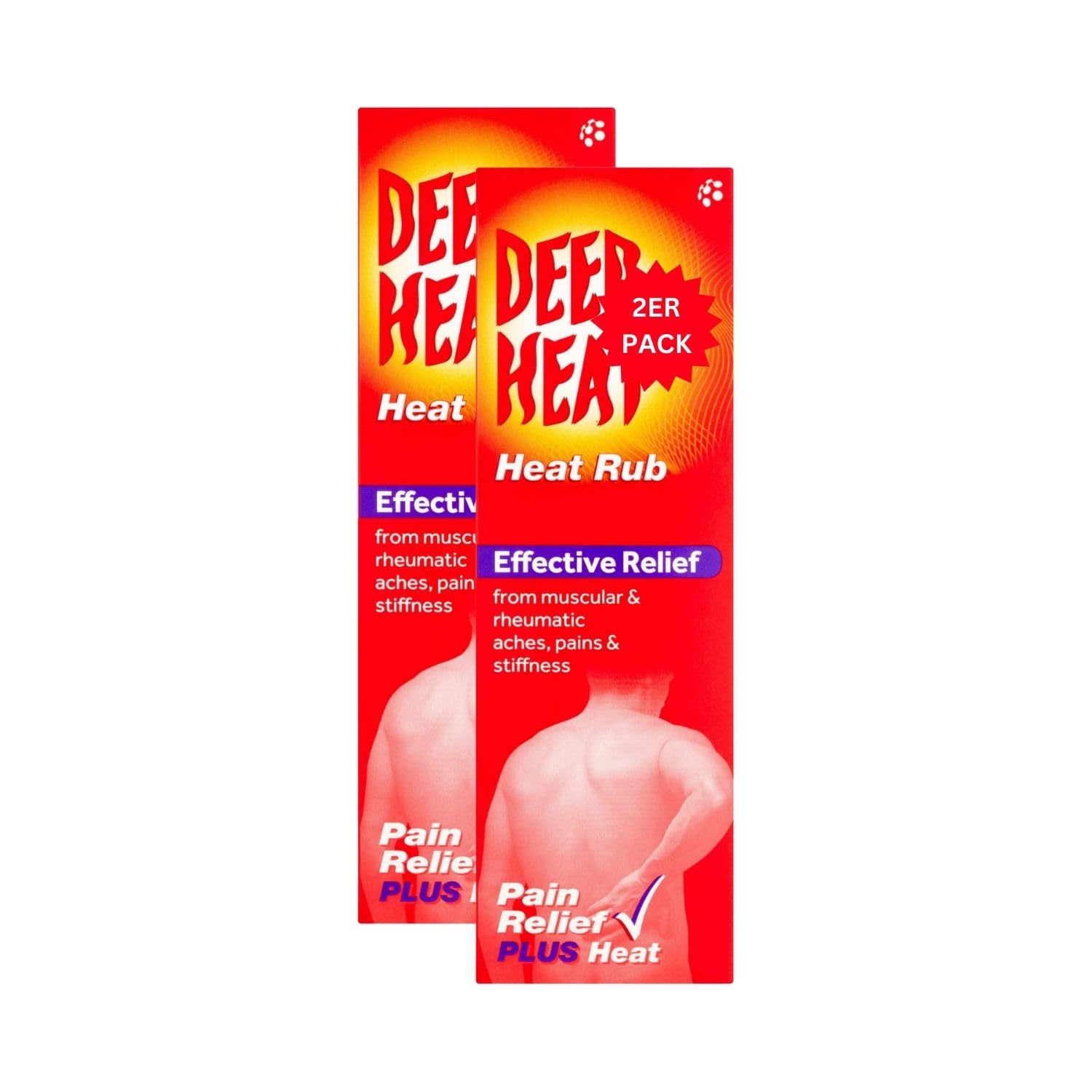 DP 100 g Rub [2 PACK], insgesamt 200 g, Muskelmassagelotion