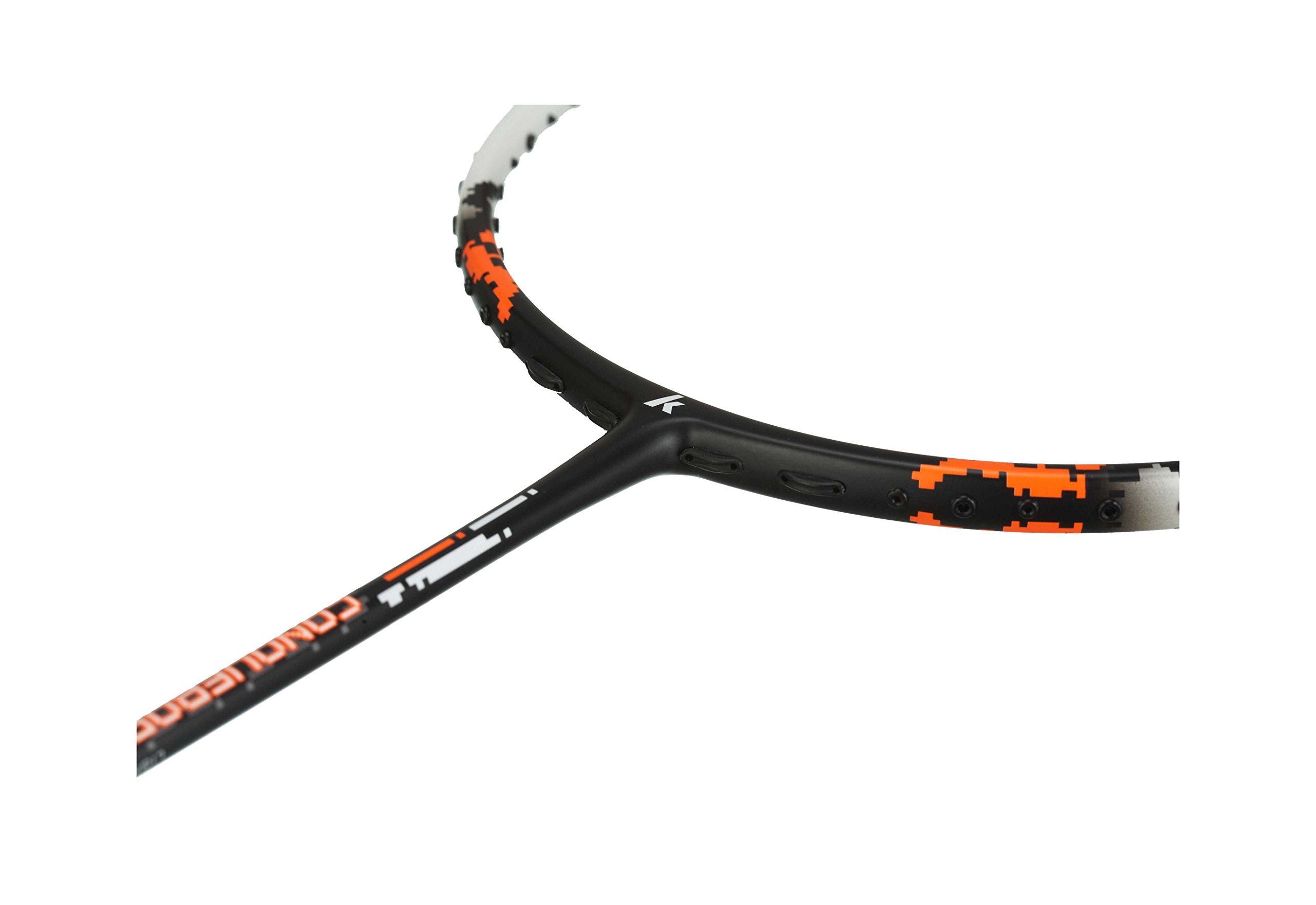 Buy Kawasaki Badminton Racket Conqueror X180 (Orange) Online at
