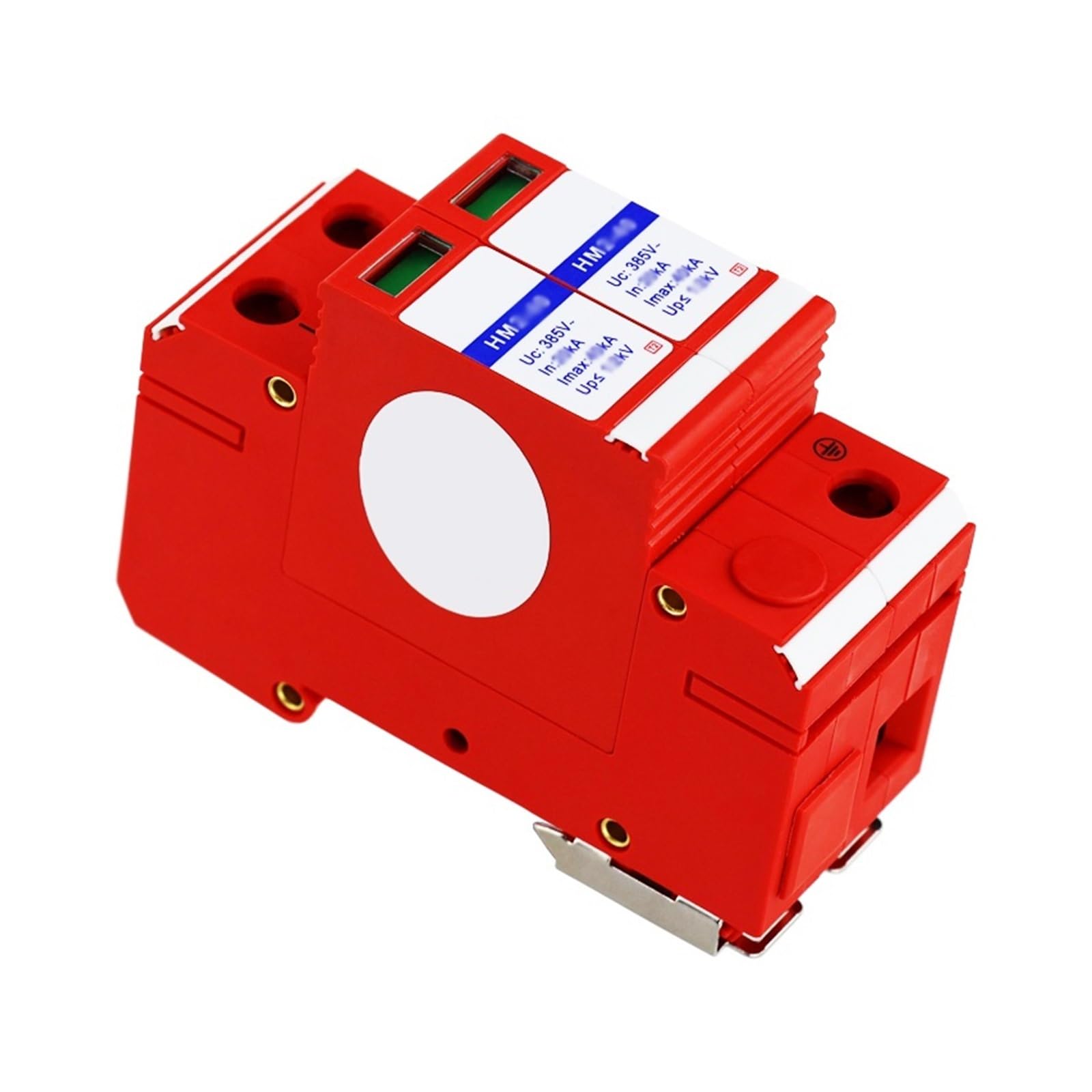 DEBLAN Scaricatore di sovratensione per fulmini monofase di Classe B 100KA 220V HM1-100 2,0kV