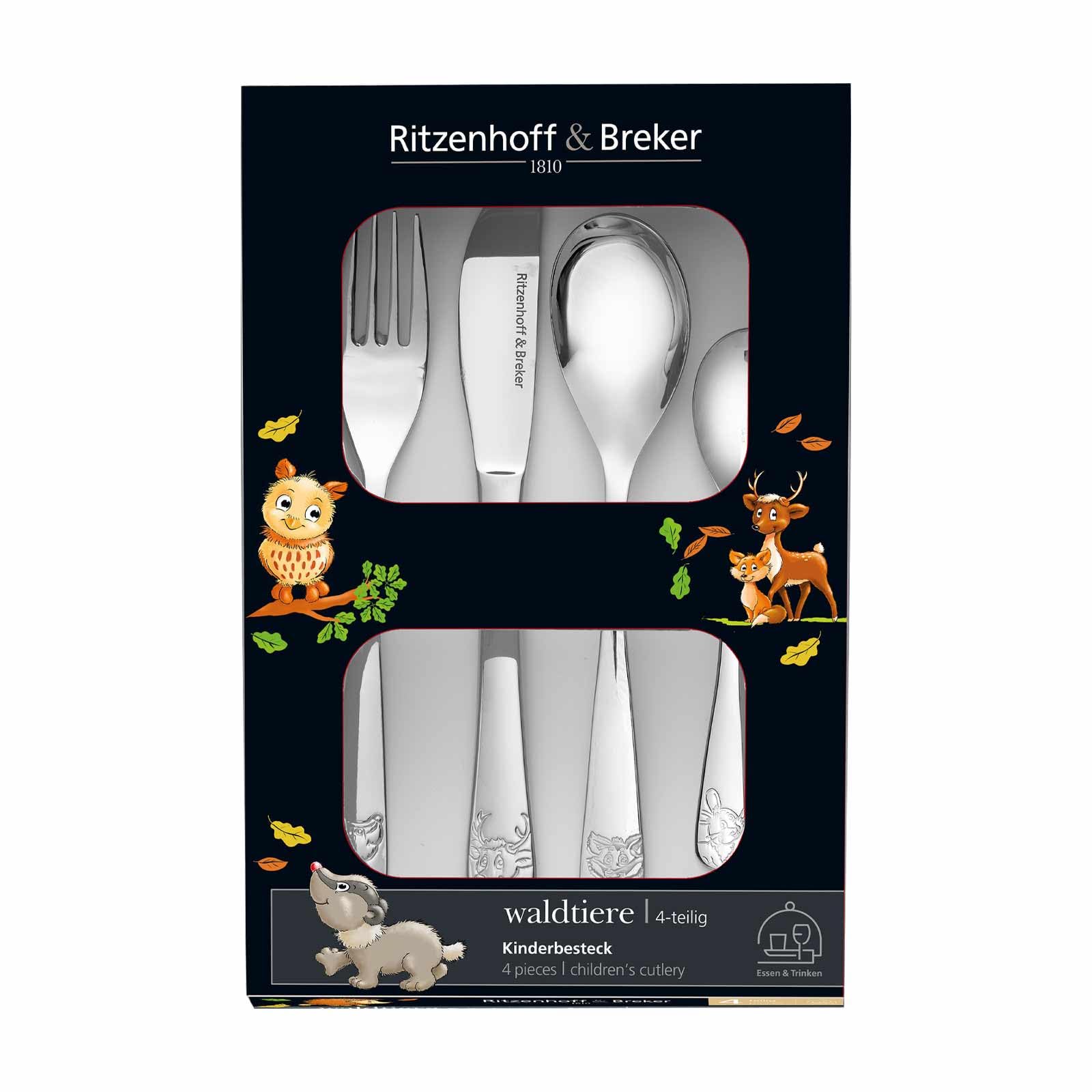 Ritzenhoff & Breker 006940 - Set di stoviglie per Bambini, 3 Pezzi