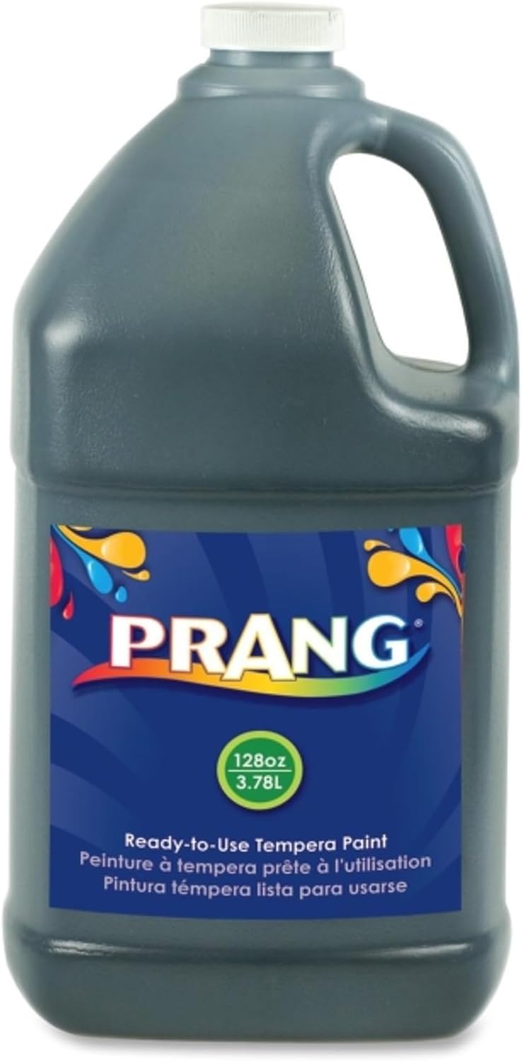 Ready-to-Use Tempera Paint Black 1 gal