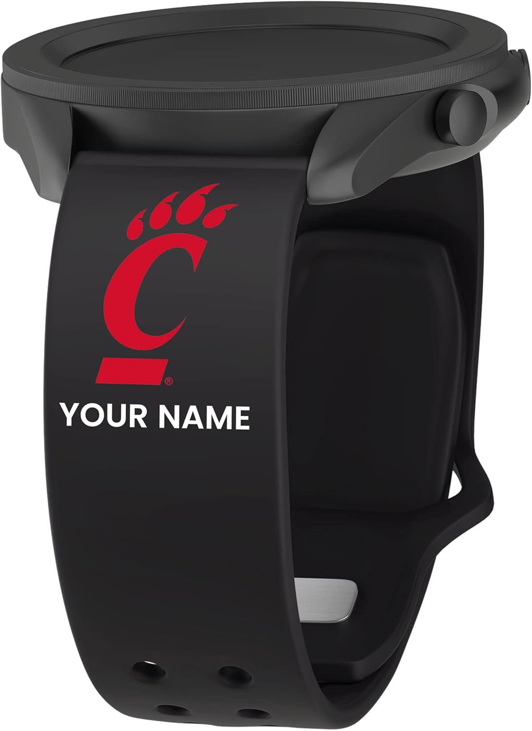 Affinity Bands Cincinnati Bearcats HD Watch Band Compatible with Samsung Galaxy Watch and more