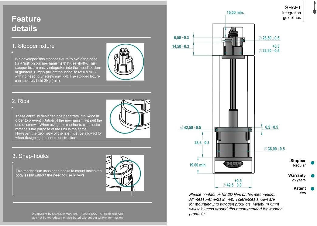 Promo 40% OFF CrushGrind 25 Pepper Salt Spice Mill Grinder Mechanism 260 mm / 10.2 Black Friday Sale 2022 CrushGrind 25 Pepper Salt Spice Mill Grinder Mechanism 260 mm / 10.2