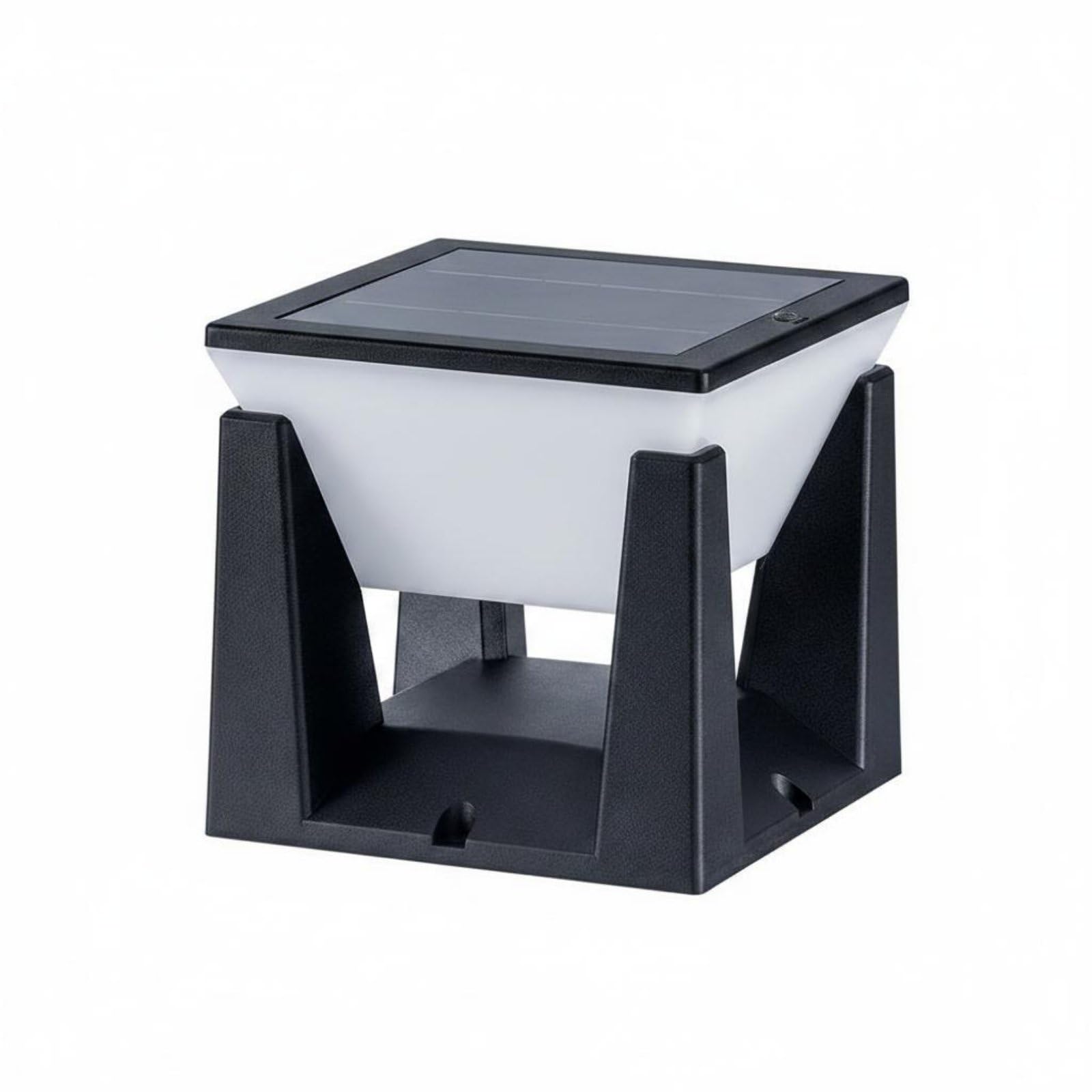 Solar Post Light Modern Design Solar Pillar Light Wireless Waterproof Garden Post Lamp for Villa Gate, Courtyard, Fence Top, F200 Cornucopia | Home & Garden | Yard Garden & Outdoor Living-image-32