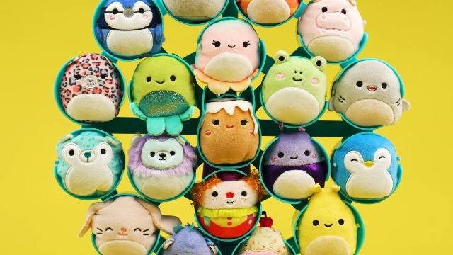 Amazon.com: Squishmallows Original Micromallows 摩天輪展示套組