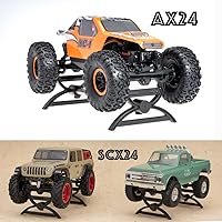 Vista 2 de Soporte de coche RC para AX24, SCX24 Crawler, 1/24 RC soporte de exhibición de coche para FCX24, FCX24M, CR18P, Axial SCX24 C10 Deadbolt JLU B-17 3