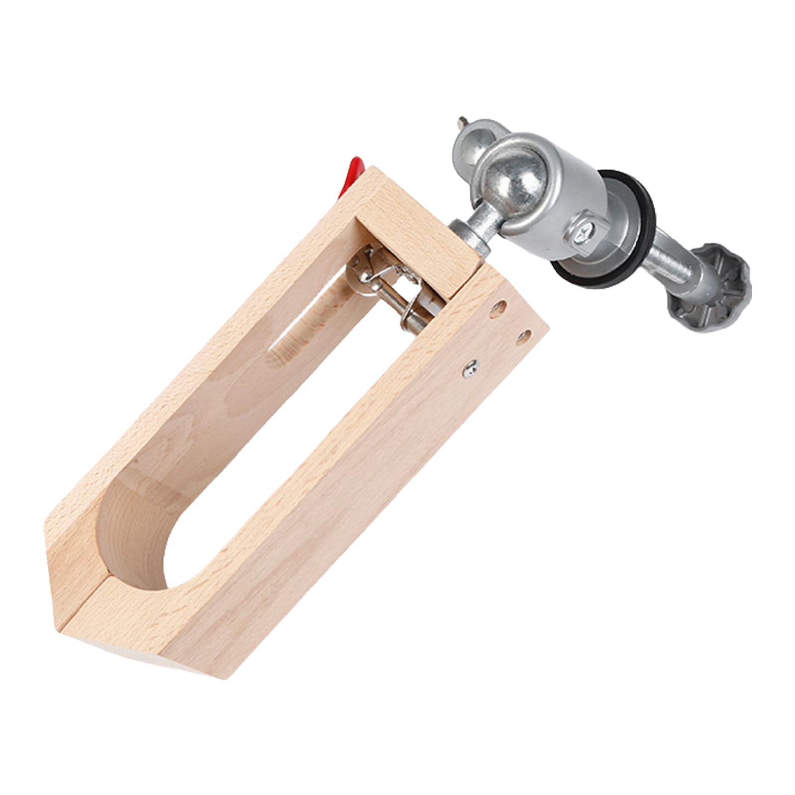 Lirrvb Crafting Rotating Clamps Wood Hand Stitching Holder Leather Crafting Clamps With Adjustable Jaw For Enthusiasts Leathercraft Tool